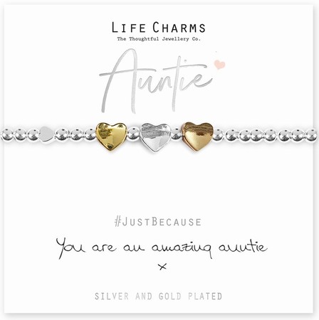 Life Charms You Are An Amazing Auntie Bracelet